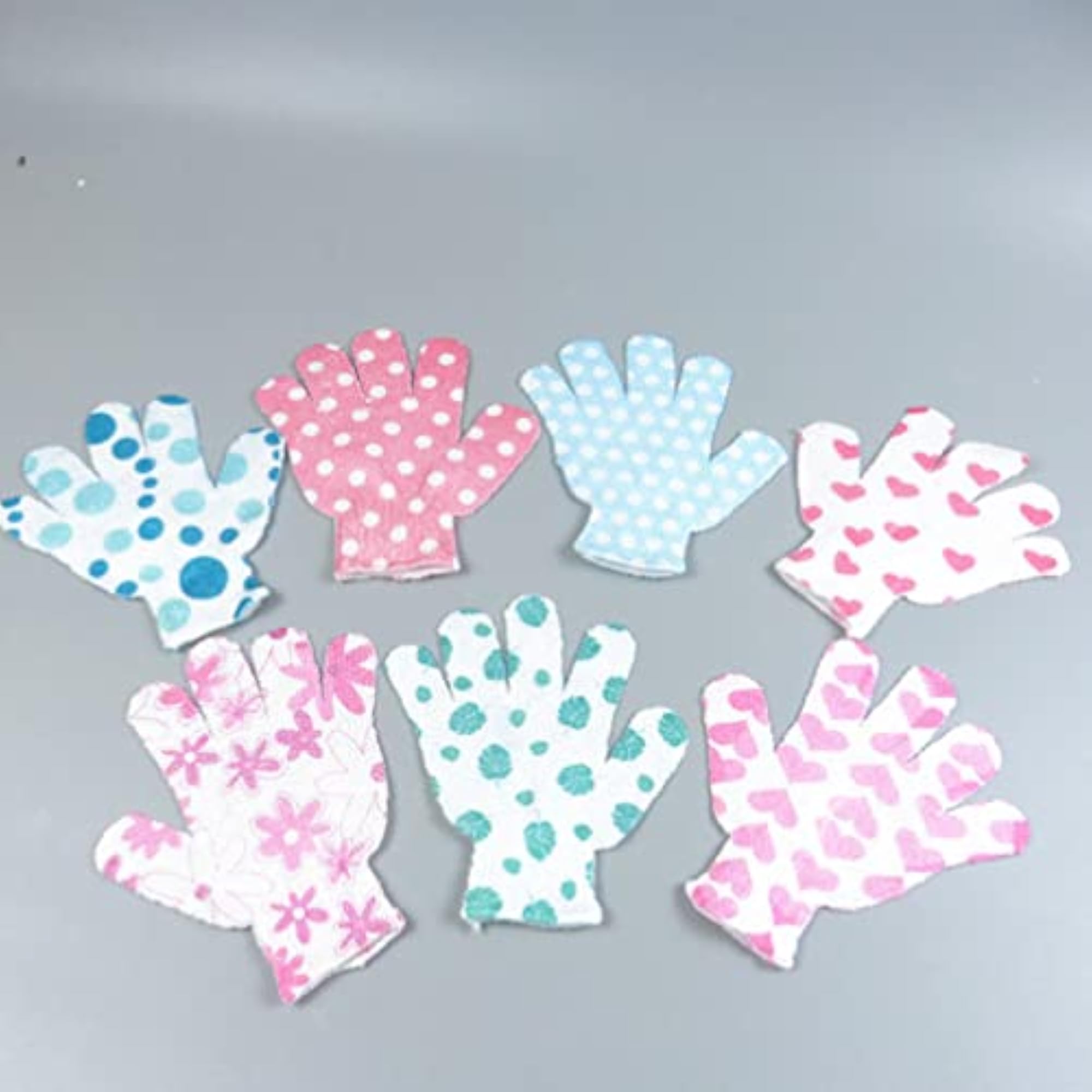 10Pcs Bath Mitt Exfoliating Body Scrubber Gloves