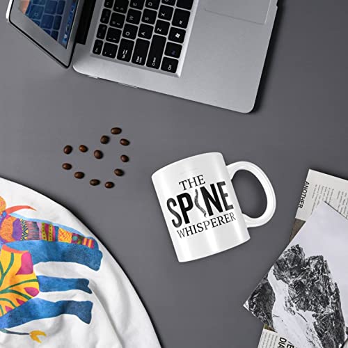 Divertida quiropráctica taza quiropráctica idea de regalo The Spine Whisperer,Whitecups taza de café taza de té - Imagen 7