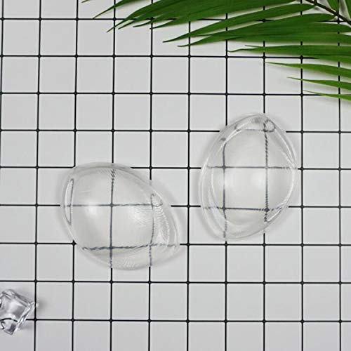Waterproof Silicone Bra Inserts - Breast Pads Bust Enhancers for Summer Swimsuits & Bikini - Large(Fits C/D Cup) - Thumbnail 2