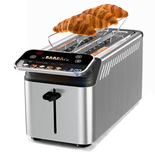 WHALL Touch Screen Toaster with Projection