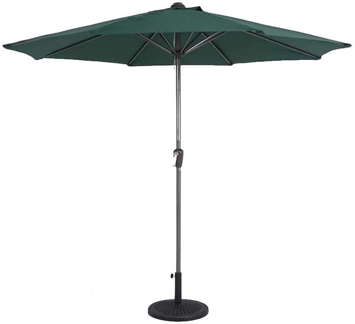 WDSOPK New Parasol Parasols 9-Feet Patio Outdoor Garden Table Umbrella with Crank, Portable Sun Shelter