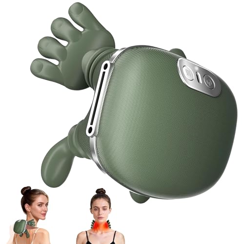 OTAVILEM Neck Massager with Heat, Shiatsu Neck and Back Massager with 4D Kneading,Simulated Human...