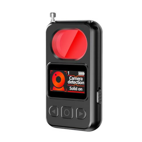Hidden Camera Detectors Upgraded with AI Intelligent Detection(Black)