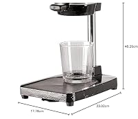 cilio LIVORNO Granatapfelpresse, schwarz, Edelstahlpresskegel, Hebelwirkung – Ansicht 8