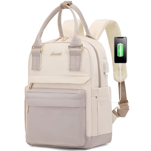 Image of LOVEVOOK Mini Backpack for Women Stylish Waterproof Backpack Purse with USB Port, Cute Daypack for College Travel Party