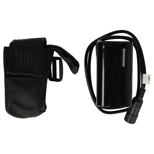 vhbw pacco batteria per faretti, fanalini per biciclette (5200mAh, 8,4V,