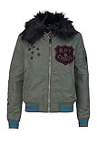  Replay Damen Bomberjacke grün (L)