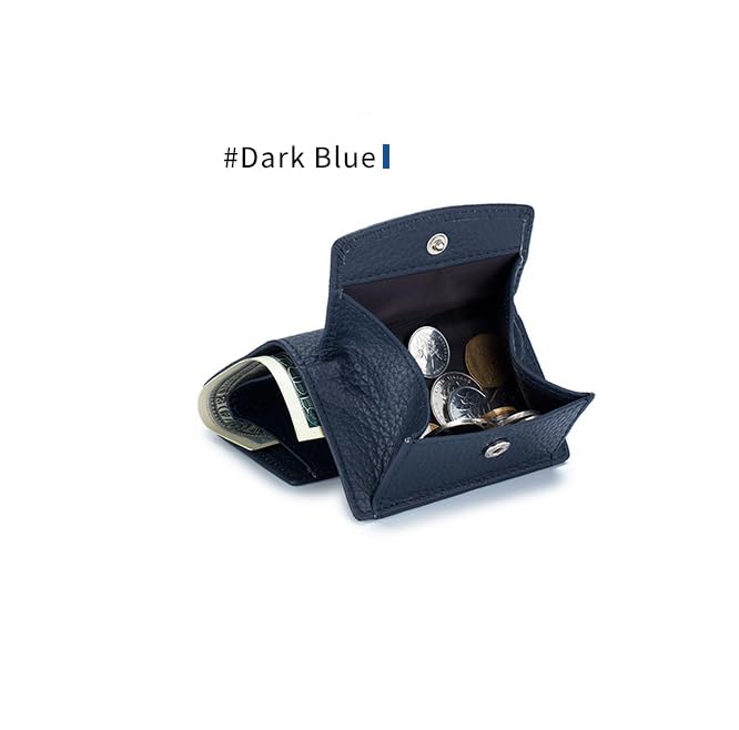 Irsutey Women Short Wallet Leather Rfid Blocking Credit Card Holder Mini Portable Coin Purses2