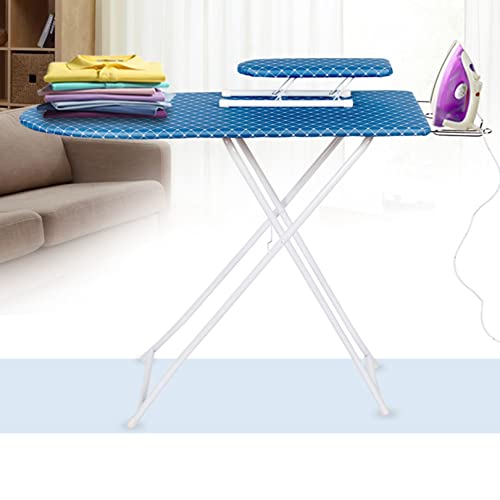 Tablas de Planchar, Tabla de Planchar para el hogar, Soporte sólido para Plancha de Vapor, Mesa de Planchar Ajustable con Mesa de Manga Fija, Fuerte Soporte para Plancha, para Costura