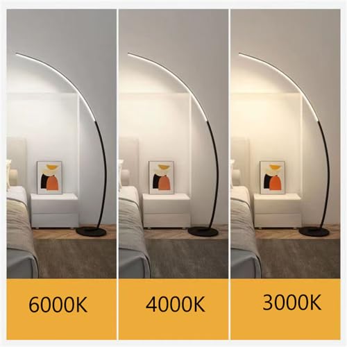 Lampadaire moderne pour salon ajustable résout le manque de lumière de lecture - 4