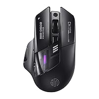 INPHIC A9 Explorer Mouse Bluetooth, Mouse Bluetooth a doppia modalità 5.0/2.4G ricaricabile