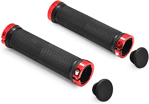 OTFAITP Poignée Double De Vélo Pour Scooter 2-3-4 Roues à Pédales, Vélo Pour Enfants, Scooter De Rafting Et à Bascule (Rouge