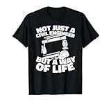 Architektur Bauplanung - Konstruktion Bauingenieur T-Shirt