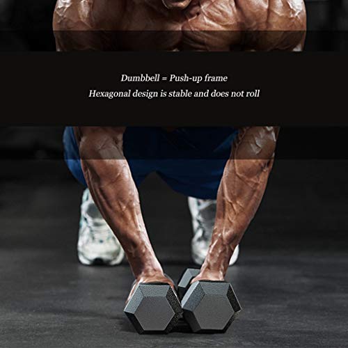 Halters Hexagon Dumbbells Milieuvriendelijke Dumbbells Herenfitness Dumbbells Voor Huishoudelijk Gebruik… - Afbeelding 5