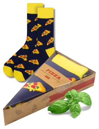 soxo Pizza Burger Socks Men Funny Women Gifts Mens Cotton Sock Ladies Gift Mens Presents 7.5-11.5 Pizza Men 1 Pair