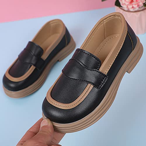 Girls Dress Shoes Toddler Girls Mary Jane Flat𝐬 for School Part𝐲 Wedding Shoes Kids Girls Tennis Shoes Size 123