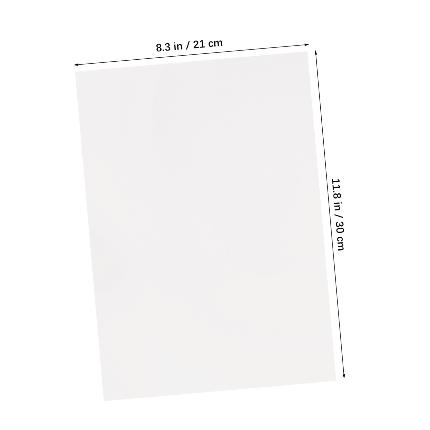 Carta per Stampante A4 da 100 Fogli, Pasta di Legno, Beige