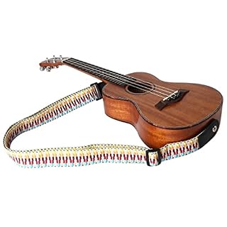 CZDYUF Guitare de Style Ethnique Réglable Tresse -en-Ciel Sangle de Guitare Courroie de Guitare Puce Entrée en Cuir 130cm - Les Beatles, Paul McCartney, John Lennon, RIngo Starr, George Harrison CZDYUF Guitare de Style Ethnique Réglable Tresse -en-Ciel Sangle de Guitare Courroie de Guitare Puce Entrée en Cuir 130cm – Image 3