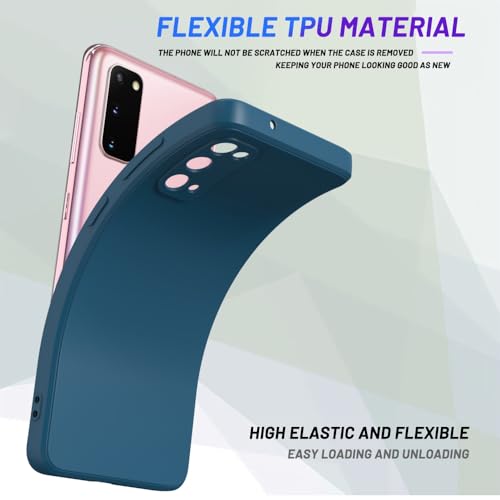 Image of for Samsung Galaxy S20 Case Dark Blue, Scratch Resistant with Soft Touch, Slim Thin Phone Cover for Samsung Galaxy S20