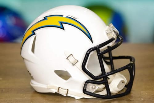 Casque mini réplique NFL Los Angeles Chargers 2019 VSR4 Riddell miniature décoration sport #59072