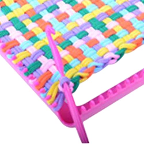 Aagaza Knitting Loom Set With Knitting Hook Knitting Rope Diy For Beginners Potholder Bags #TOP2