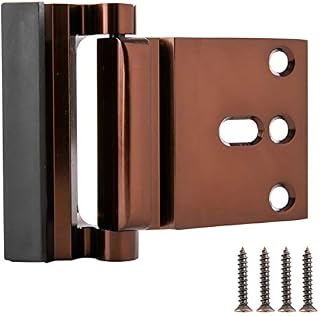 Amazon Basics Door Reinforcement Lock, Oil Rubbed Bronze