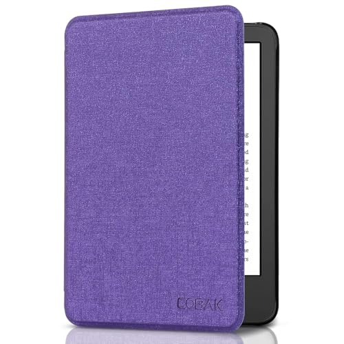 Image of CoBak Case for All New 6 Inch E-Reader 2024 and 2022 (208 Generation) - PU Leather Smart Cover, Auto Sleep and Wake