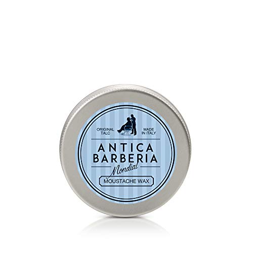 Mondial Antica Barberia Moustache Wax Talc 1er Pack(1 x 30 milliliters) Cover