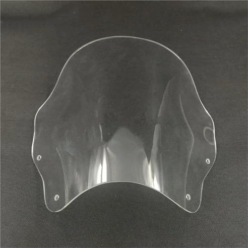 Windschild Motorrad Windschutzscheibe Windschutz Windabweiser Für Yamaha VMAX1200 VMAX1300 V-MAX VMAX 1200/1300 1985-2007 W/Halterung Windschutzscheibe(KLAR,X-2)