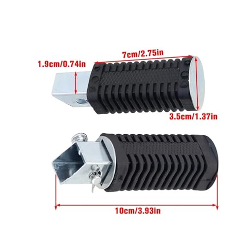 Repose-pieds universels pour moto de poche pour stopper le glissement des pieds en pit bike - 3