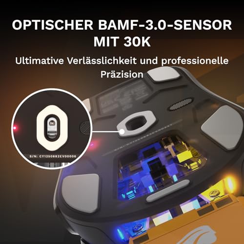 Glorious Model O3 Wireless, Schwarz, GLO-O3-WL-BLK