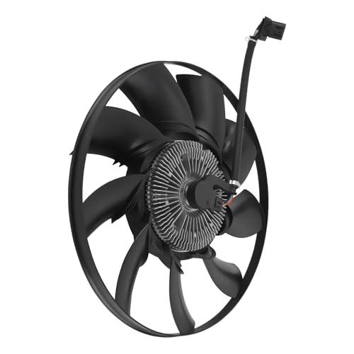Image of maXpeedingrods Radiator Cooling Fan Assembly for Land Rover LR4 2010-2013 for Land Rover Range Rover 2010-2013 /Sport 2011-2013 Non-Supercharged (NA) Gasoline Replace LR012645 LR095536