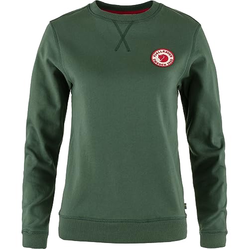 Fjällräven Damen Keb Fleece Hoodie 81479 550 Black M Sweatshirt, Deep Patina, L EU