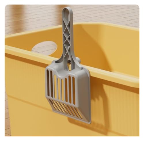 Arenero grande para gatos con lados altos y puerta lateral miniatura 4
