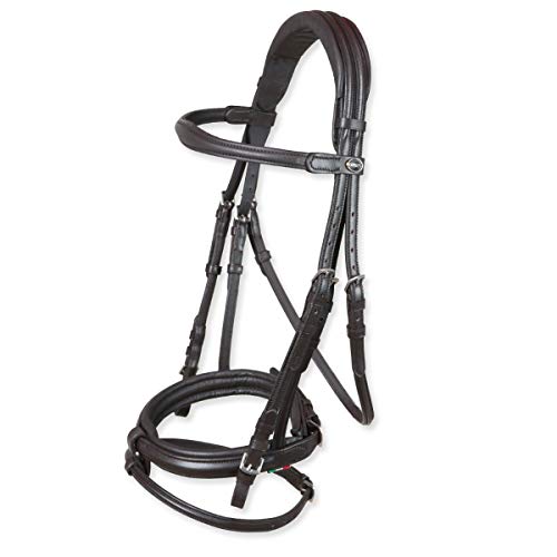 Bridon d'équitation Arezzo Comfort pour le travail et les concours
