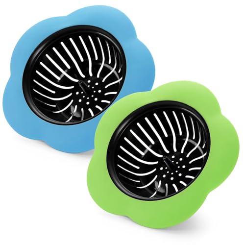 SJDLGN 2-Pack Silicone Kitchen Sink Strainer 4.5