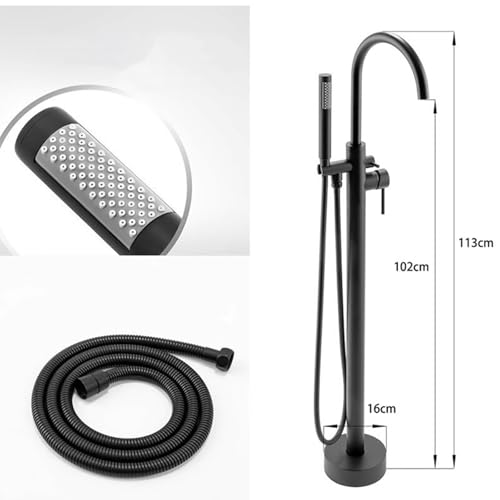 Ensemble de robinet de douche mural doré au design épuré - 3