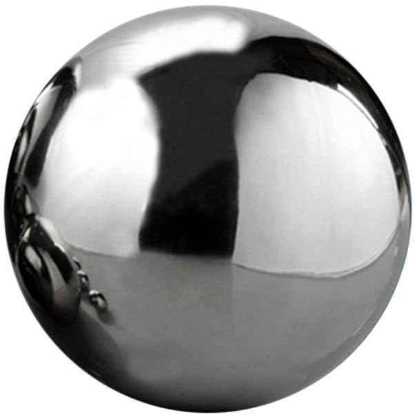 TianqqYongyong Edelstahl-Kugel, hochglanzpoliert, hohl, reflektierende Gartenkugel, für Haus, Garten, Ornament (30 cm)