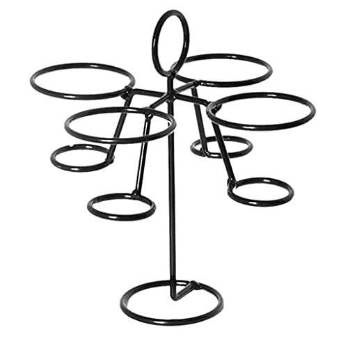 Black Iron Ice Cream Holder Cupcake Cones Stand Rack Display Snow Cones Sushi Hand Rolls