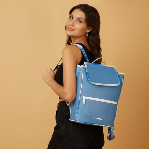 Image of Caprese Vivian Fashion Backpack Large Bag for Women | Stylish and Functional Design with Adjustable Strap | Perfect for Daily Use, Travel, and School | Ideal for Students and Professionals