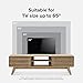 mopio Ensley TV Stand, Mid Century Modern TV Stand for 55/60/65 inch TV, Farmhouse TV Stand, Entertainment Center with Storage, TV and Media Consol for Living Room (Oak, 59
