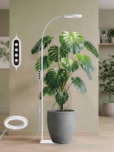 Image of Grow Lights for Indoor Plants, Full Spectrum LED Plant Light with Stand