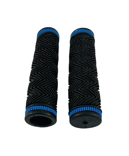 Image of ShreNik Bicycle Handlebar Grip Set Soft Rubber Non Toxic Anti-Slip Standard Size Colored Cycle Handle Grip Length 12.5 cm