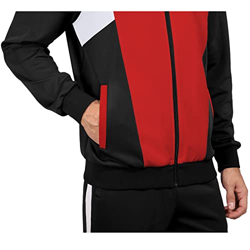 Men's Tracksuits Casual 2 Piece Sweatsuits Sets Full Zip Track Suits Mens Athletic Running Jogging Sweat Suits Men3