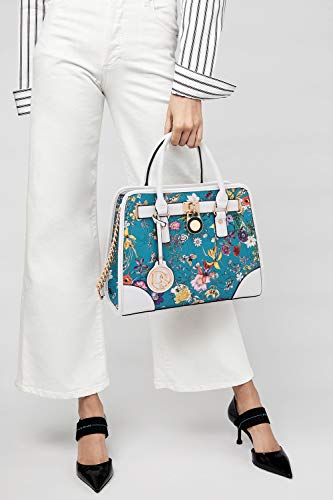 Dasein KC-XL-12-6892W-BLF Women Designer Handbags And Purses Ladies Satchel Bags Shoulder Bags Top Handle Bags W/Matching Wallet thumb #1