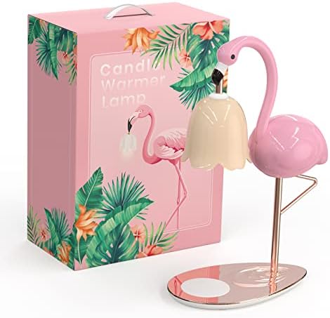 CODOGOY Candle Warmer Lamp with Timer, No Flame Electric Candle Wax Melting Lamp, Dimmable Candle Lamp, Compatible with Small & Large Candle for Home Bedroom Decor Table Light