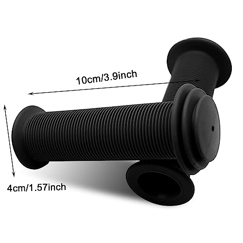 MUNSKT 1 Pair Bike Handlebar Grips, Soft Non-Slip Rubber Handle Cover for Boys and Girls Safe and Comfortable for Kids Bicycle Scooter - Image 2