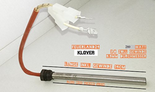 Preisvergleich Produktbild 280 Watt Zündwiderstand Zündkerze für Pelletofen Pelletsofen