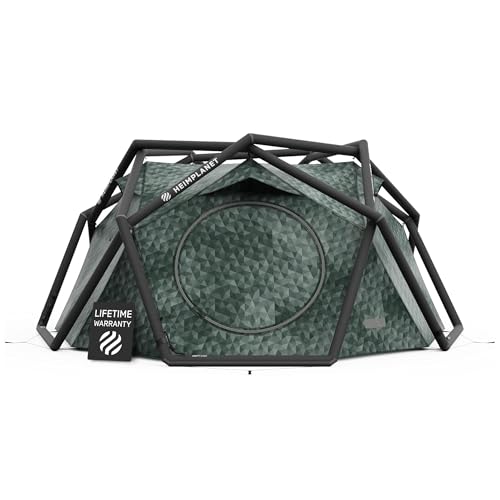 HEIMPLANET The Cave XL aufblasbares 3 Personen Kuppelzelt Vielseitiges...