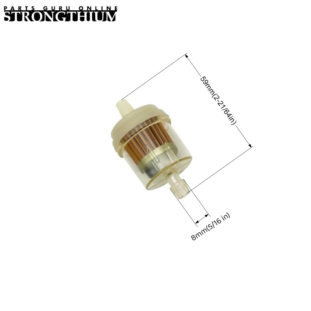 YS-TM Tuyau De Carburant 3/16 Pour Scooter, VTT, Moto Tout-terrain